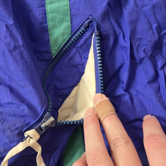 VINTAGE Attivo Bright Ski Jacket Snowboard Outdoor Puffy Bomber Coat Colorful 12 - Picture 6 of 12